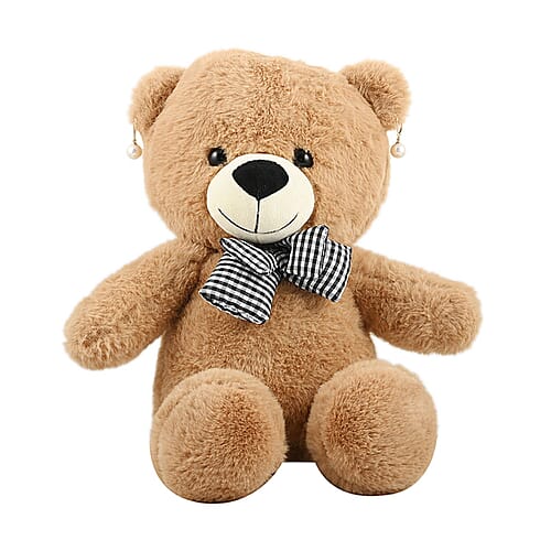 Edison Pearl With Brown Teddy Bear - Product card gallery slide 4 (9431520280831)