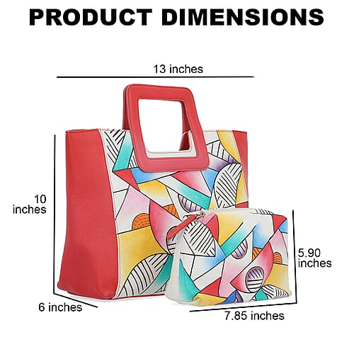 Red Geometric - Product card gallery slide 4 (9431366205695)