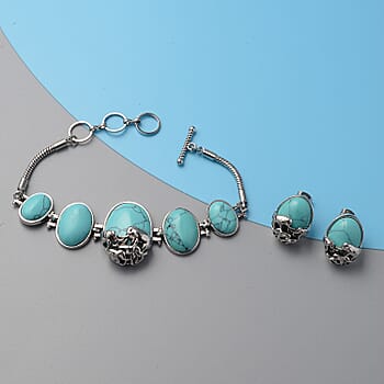 Blue Howlite - Product card gallery slide 2 (10176504070457)