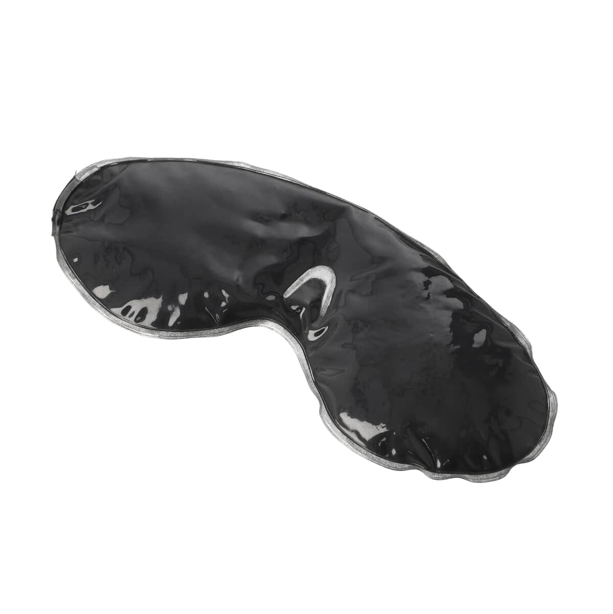 Multi Color Printed Cotton, Shungite Weighted Reusable Eye Mask (L8xW3) with Shungite Gel Sleeve and Adjustable Strap image number 4