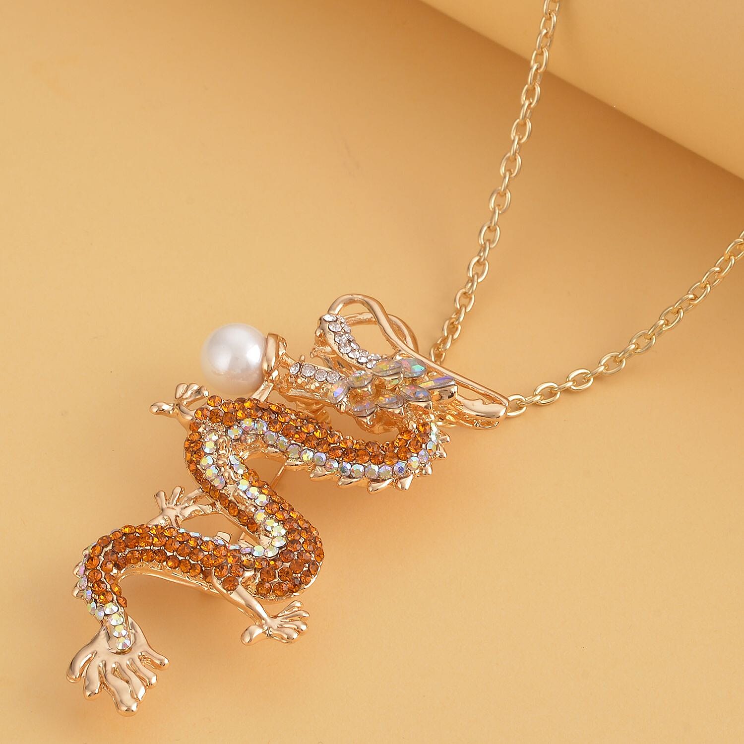 Orange Austrian Crystal