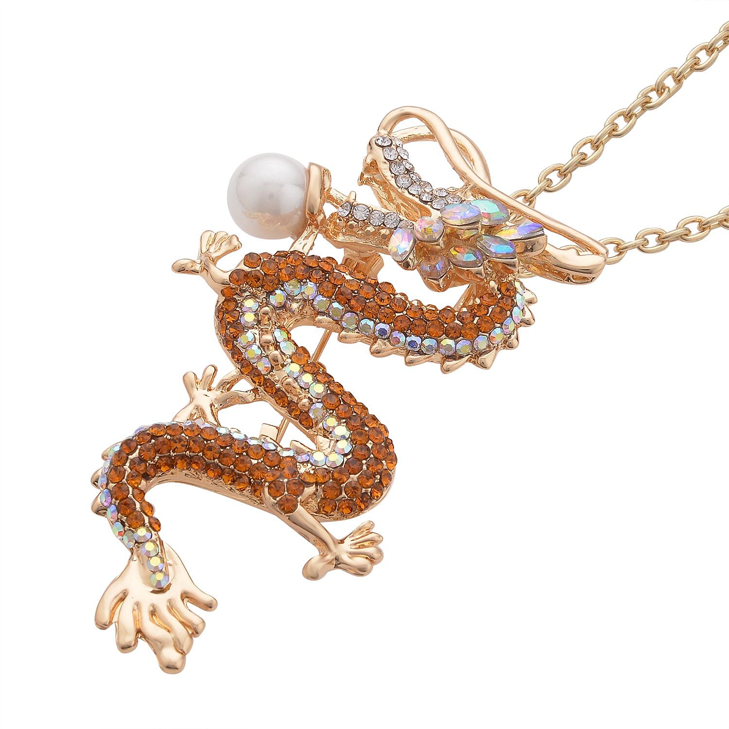 Orange Austrian Crystal