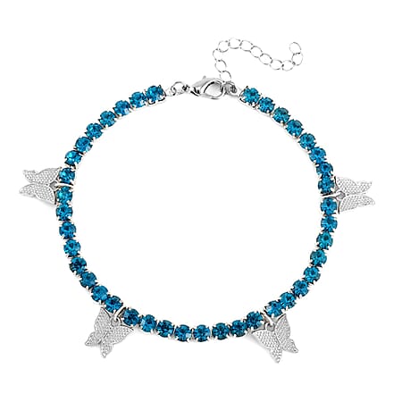 Blue Austrian Crystal - Product card gallery slide 4 (10176504922425)