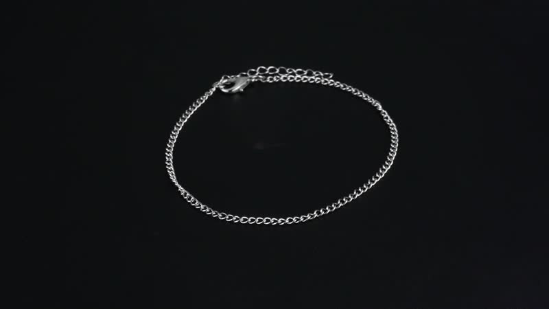 Blue Austrian Crystal, Enameled Set of 3 Charms Anklet 10-12 Inches in Silvertone