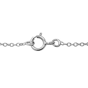 Asscher Cut Tanzanian Yellow Zircon and Natural White Zircon Pendant Necklace 18 Inches in Sterling Silver 3.15 ctw