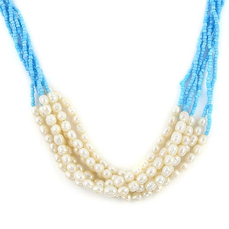 Blue Seed Bead - Product card gallery slide 3 (10176505610553)
