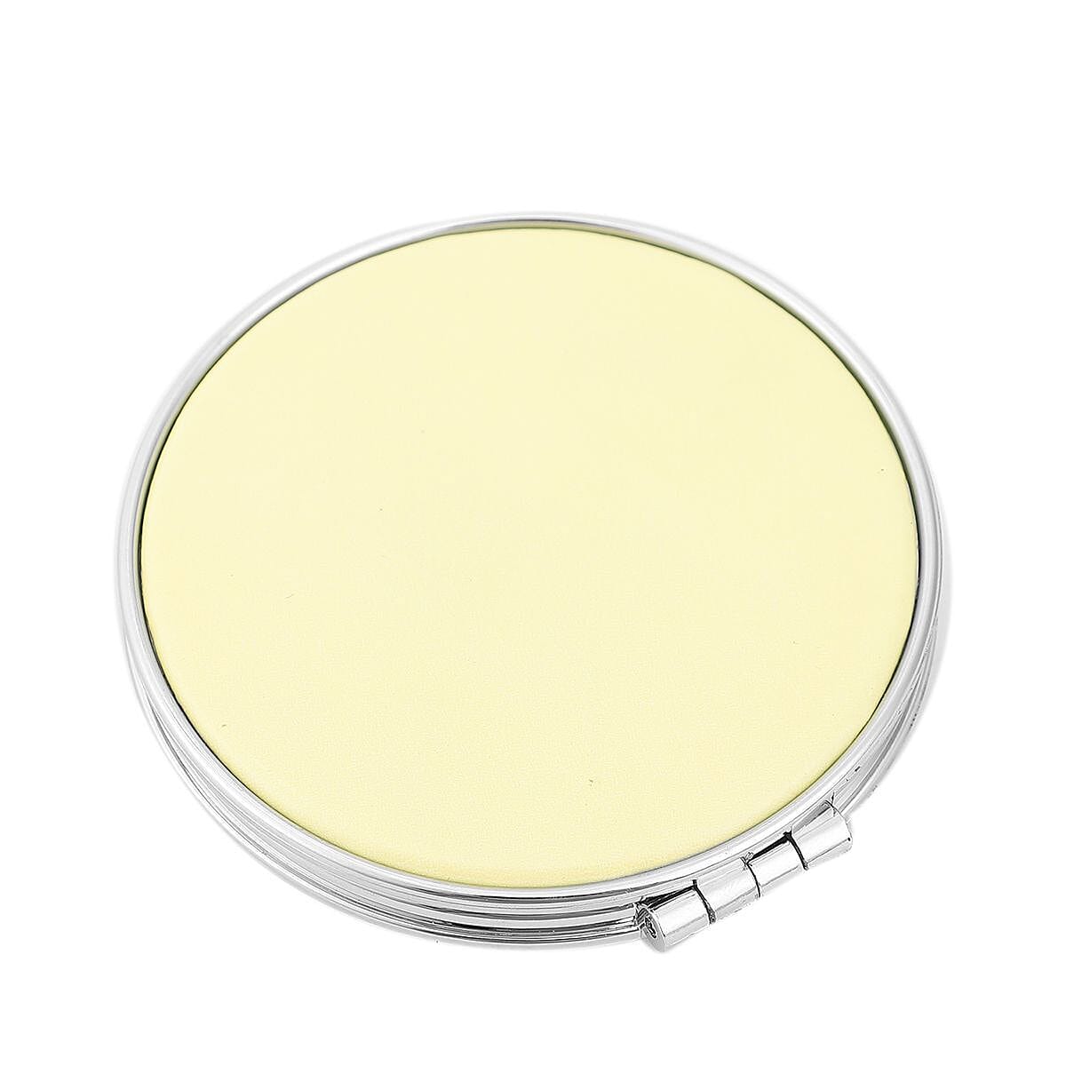 Multi Color Austrian Crystal and Enameled Owl Keychain and Mirror in Goldtone, Crystal Keychain and Compact Mirror for Purse, Handbag Keychain image number 4