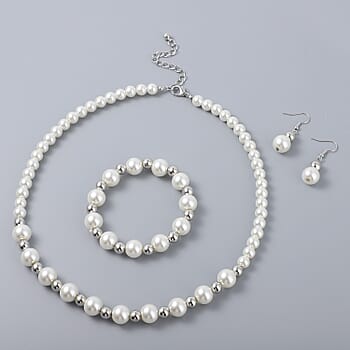 Simulated White Pearl - Product card gallery slide 1 (9431171793151)