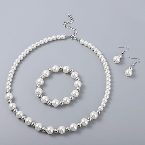 Simulated White Pearl - Product card gallery slide 1 (9431171793151)