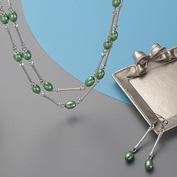 Simulated Green Pearl - Product card gallery slide 2 (9431188209919)