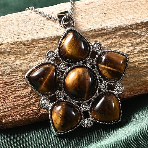 South African Yellow Tigers Eye - Product card gallery slide 2 (9431239983359)