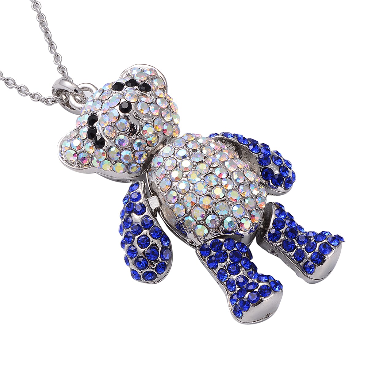 Blue Austrian Crystal - Product card gallery slide 4 (10144446644507)