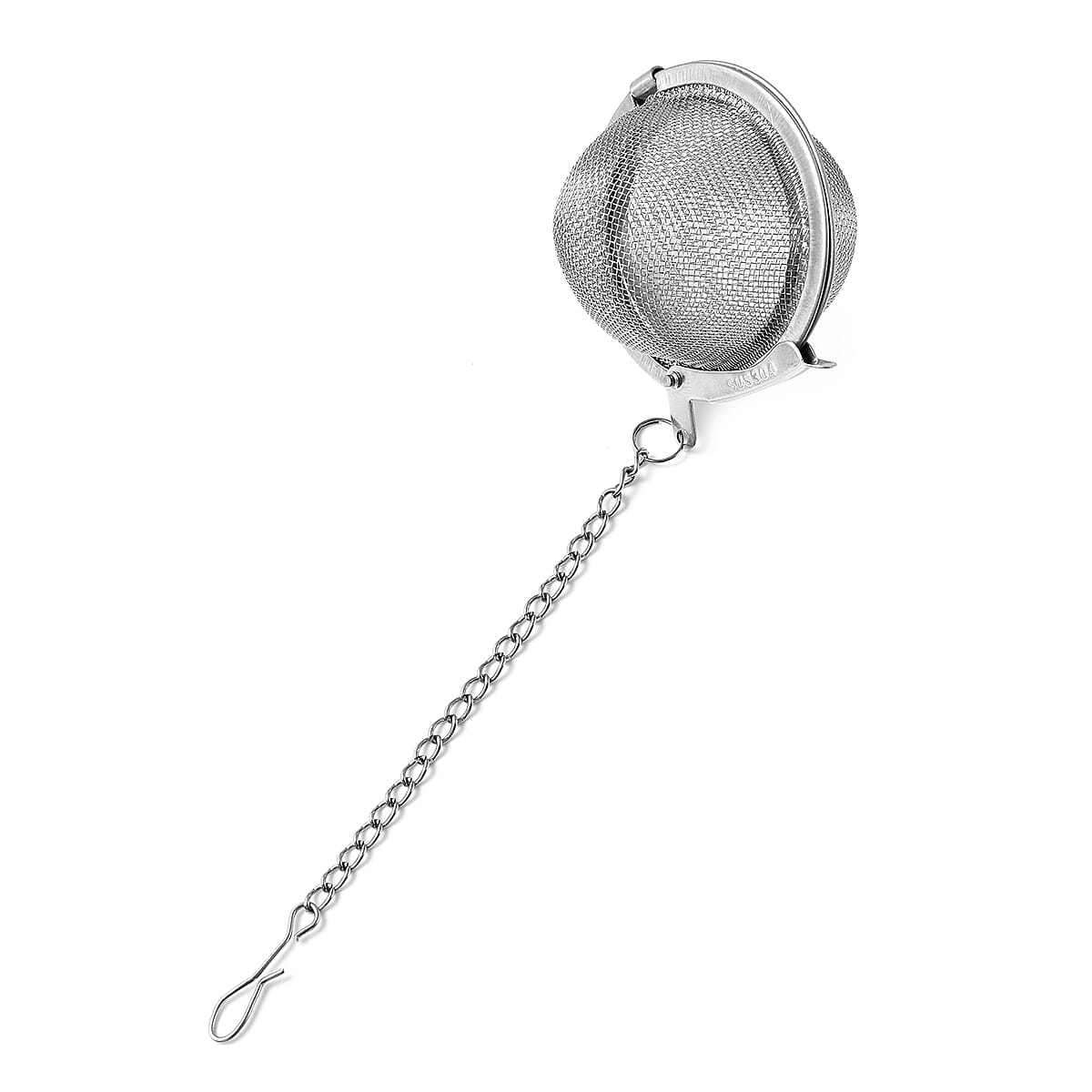 Green Fluorite, Blue Sandstone Set of 2 Cross & Wire Wrapped Pendant in Silvertone and Set of 2 Tea Diffuser with Stainless Steel Necklace 20In 92.00 ctw image number 5