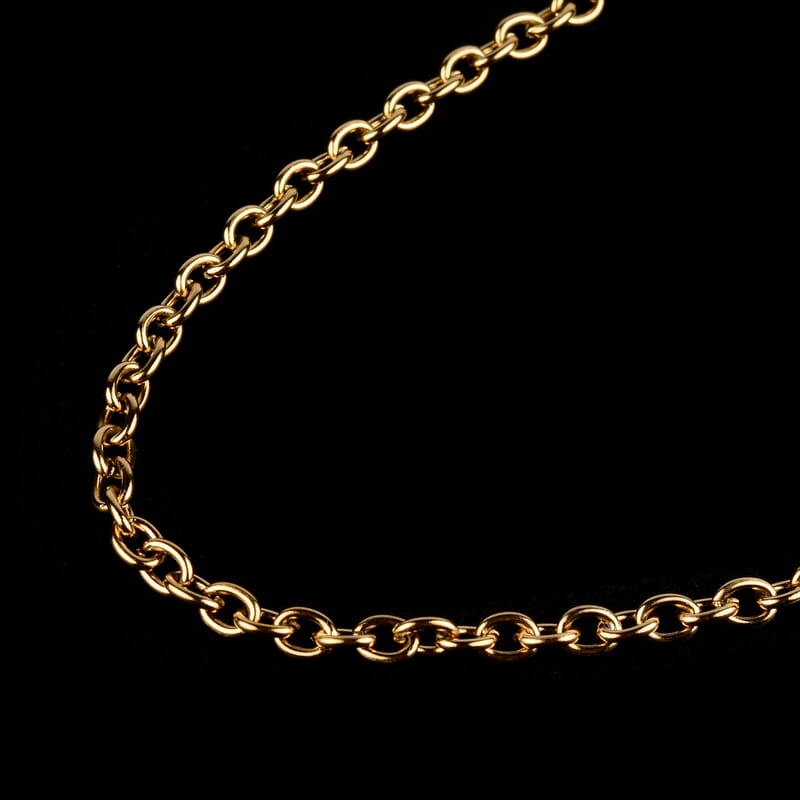 EverTrue 15 Pieces Jewelry Set, Set of Necklace, Bracelet, Earrings, and Extender, 18K Yellow Gold Plated Stainless Steel Jewelry Set, Free Velvet Travel Organizer pouch