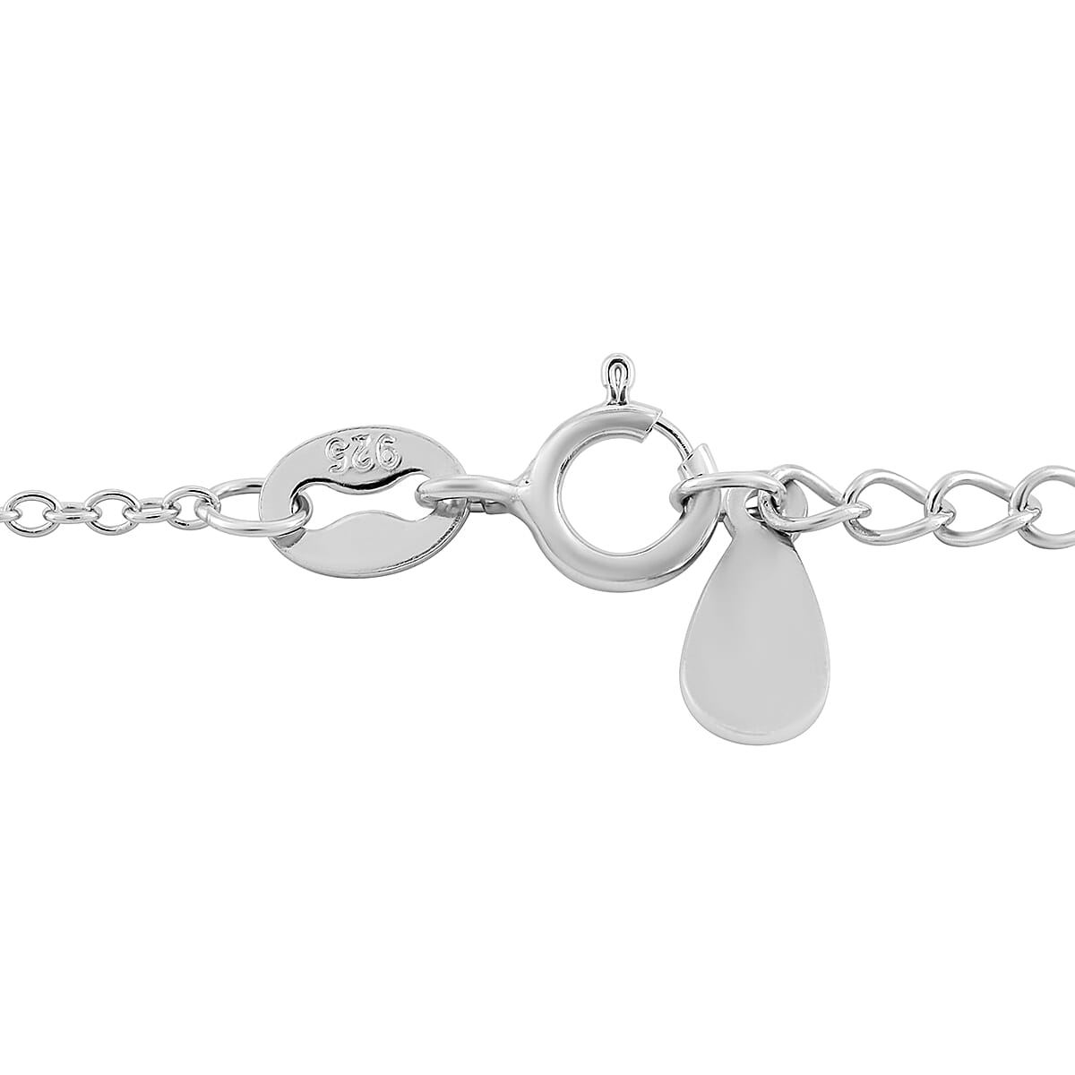 AAA Kagem Emerald Flower Pendant Necklace 18 Inches in Rhodium Over Sterling Silver 0.80 ctw image number 4