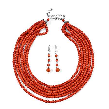 Orange Howlite - Product card gallery slide 1 (10176512655673)