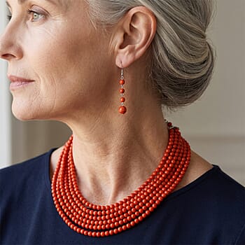 Orange Howlite - Product card gallery slide 2 (9431359127807)
