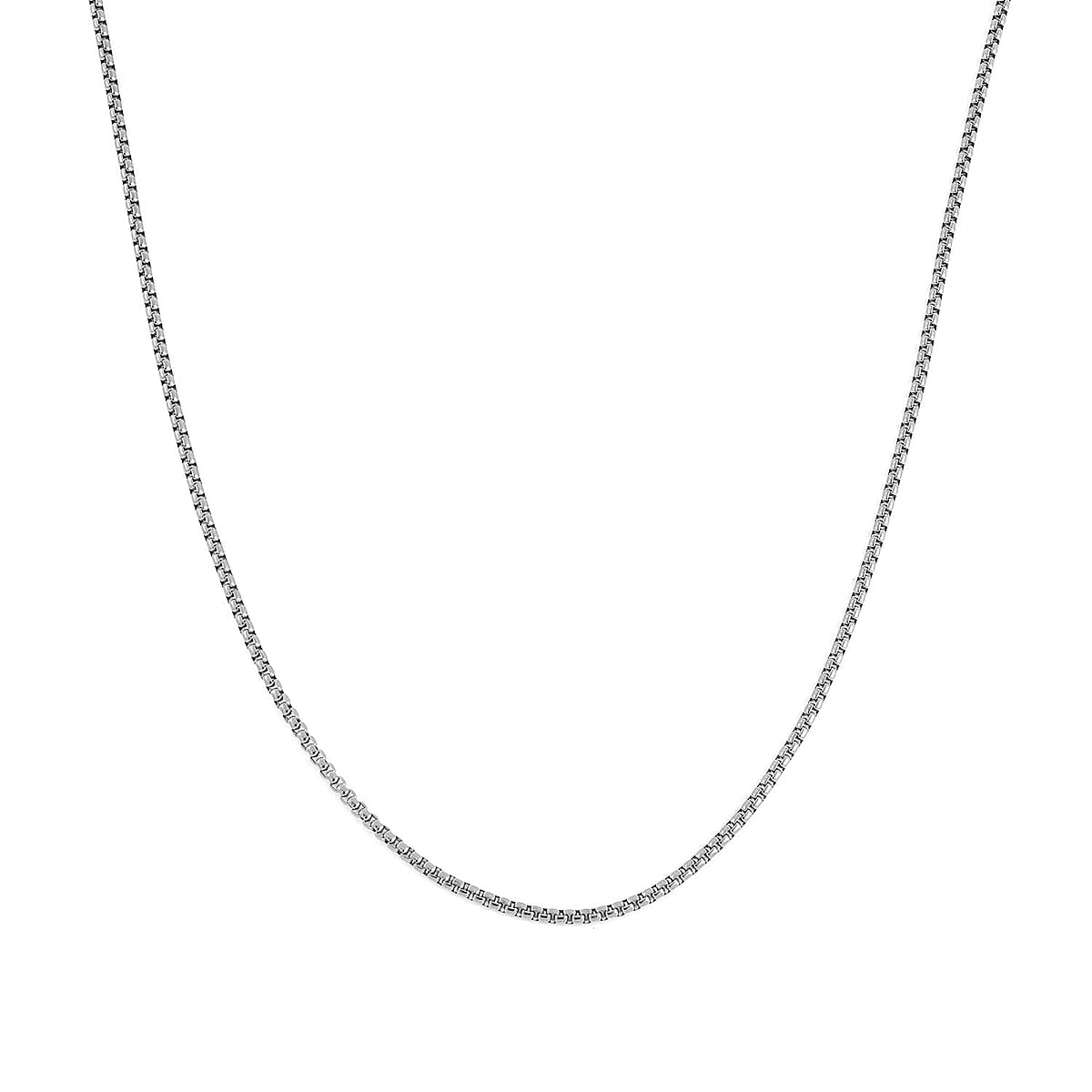 EverTrue Set of 3 Box Chain Link Necklaces 16, 20, 24 Inches in Stainless Steel with 2 In Extender image number 4