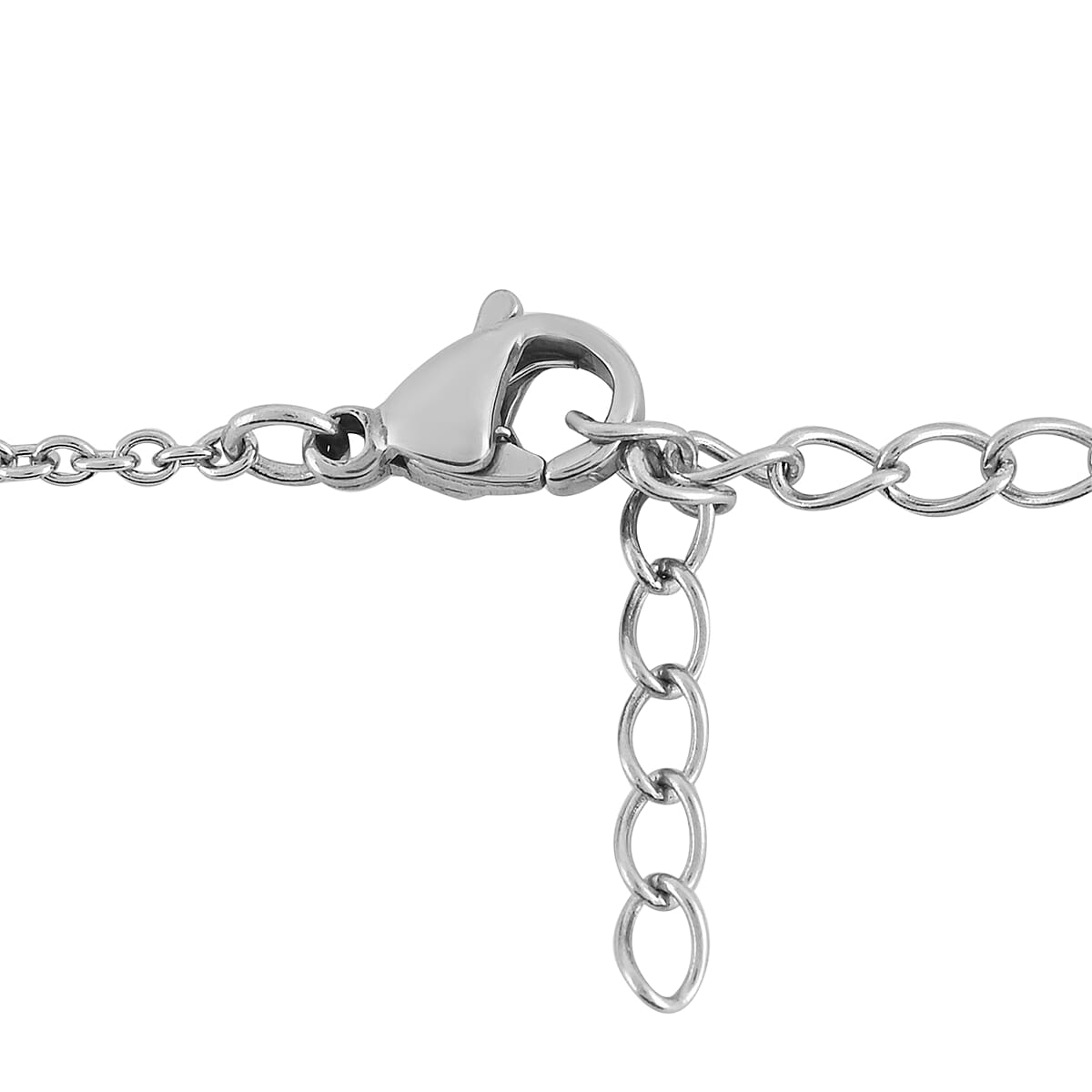 HALLMARK Set of 2 Pink and Blue BFF Breakaway Heart Pendant Necklace 20 Inches in Stainless Steel image number 6