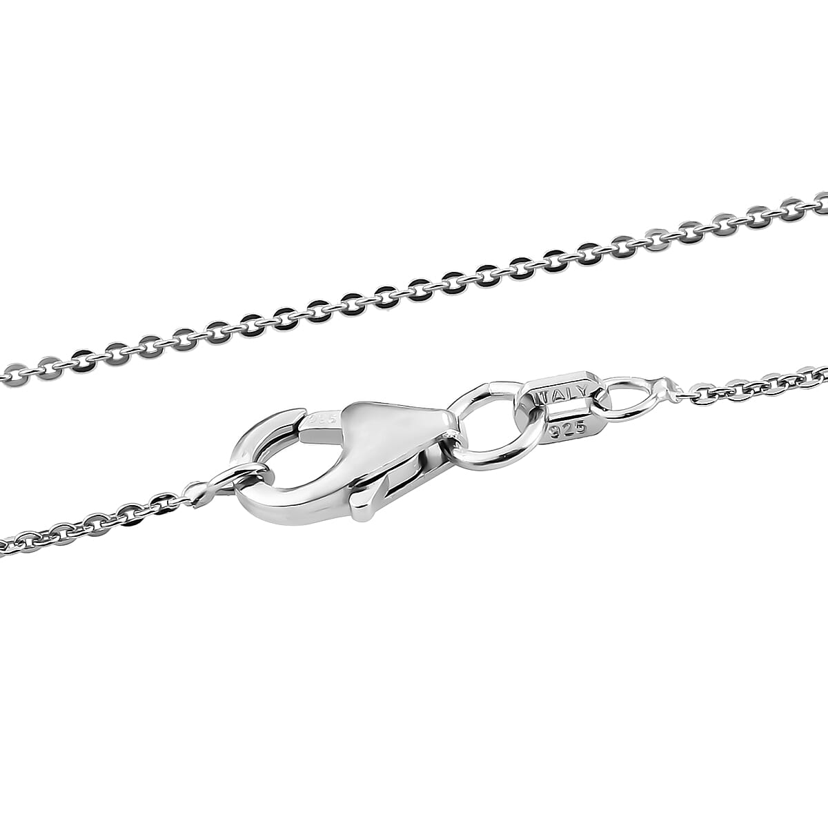 Jalisco Fire Opal Cross Floral Spray Pendant Necklace 20 Inches in Platinum Over Sterling Silver 9.35 Grams 5.50 ctw image number 5