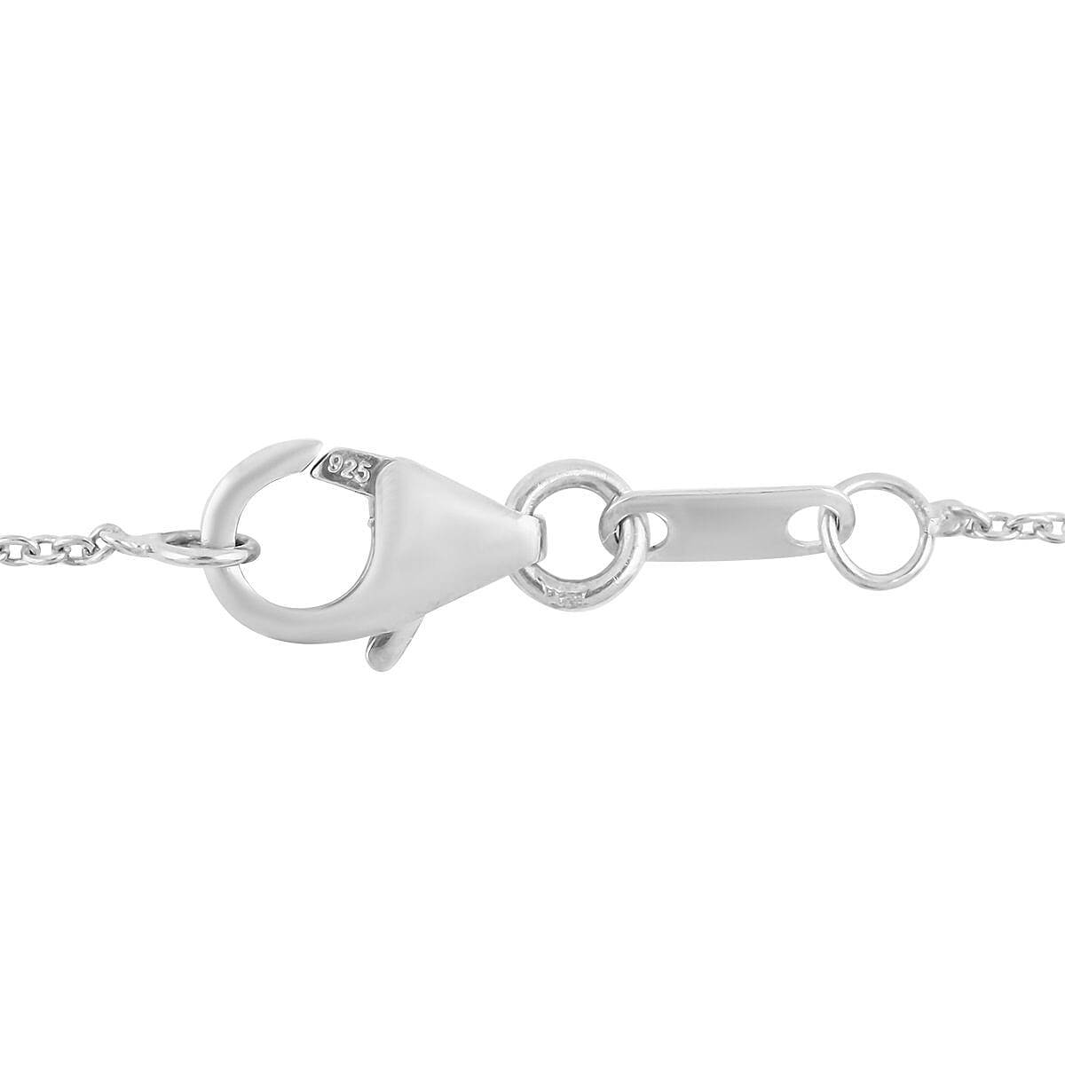 Tanzanite Cross Pendant Necklace 18 Inches in Platinum Over Sterling Silver 5.15 ctw image number 5