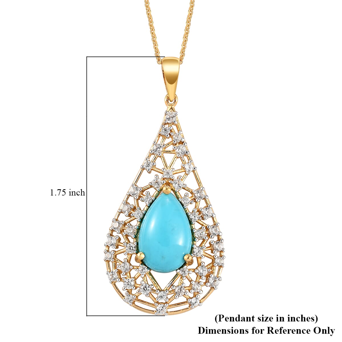 Buy American Natural Sleeping Beauty Turquoise And Natural White Zircon