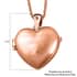 Karis Heart Openable Pendant Necklace 20 Inches in 18K RG Plated with ION Plated Rose Gold Stainless Steel image number 5