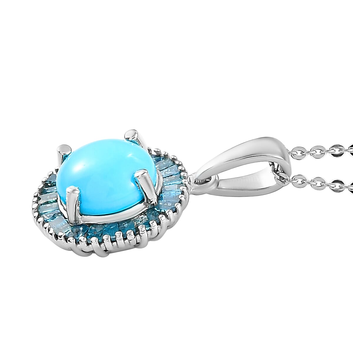 AMERICAN Natural Sleeping Beauty Turquoise & Blue Diamond - Product card gallery slide 4 (9431369580799)
