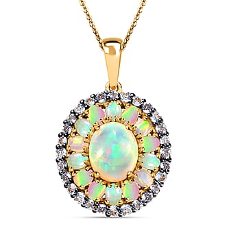 Ethiopian Welo Opal & Tanzanite - Product card gallery slide 1 (10176516948281)