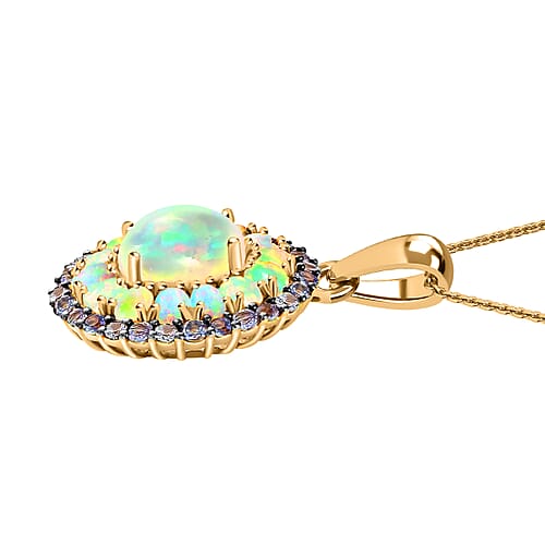 Ethiopian Welo Opal & Tanzanite - Product card gallery slide 4 (9431387111679)
