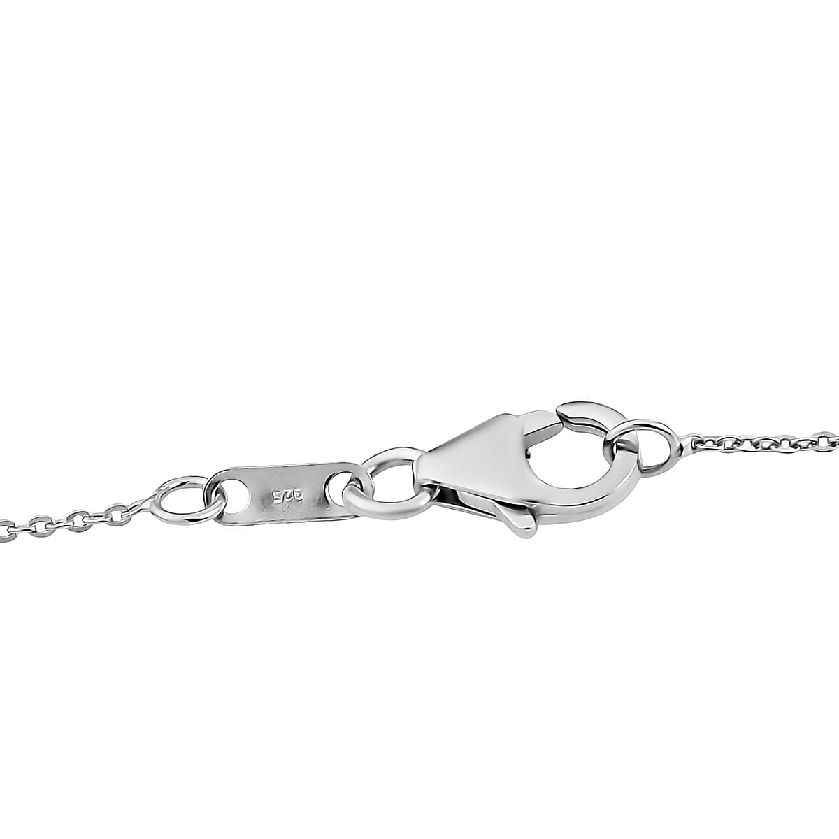 Sleeping Beauty Turquoise and Multi Gemstone Pendant Necklace 20 Inches in Platinum Over Sterling Silver 9.00 ctw image number 5