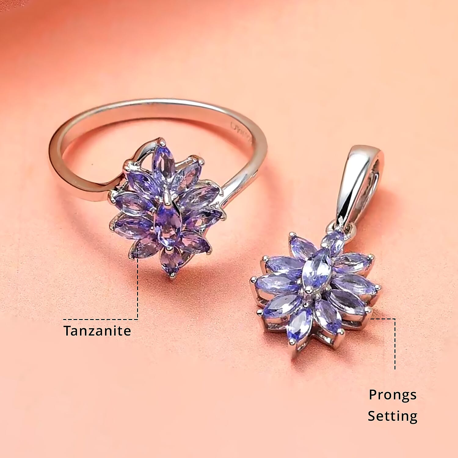 doorbuster-tanzanite-floral-ring-size-5.00-and-pendant-in-platinum-over-sterling-silver-1.85-ctw