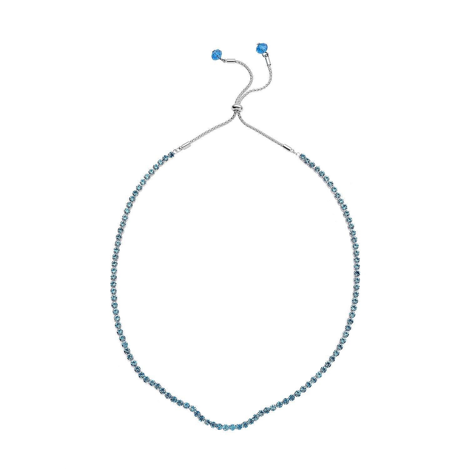 Blue Austrian Crystal - Product card gallery slide 3 (9431527063807)