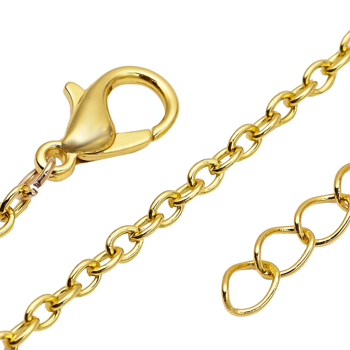 Owl Inspired Magnifying Glass Pendant Necklace 28-30 Inches in Goldtone image number 6