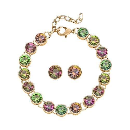 Multi Color Austrian Crystal - Product card gallery slide 1 (9431373250815)