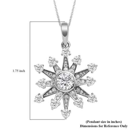 Spinning Snowflake Charm 