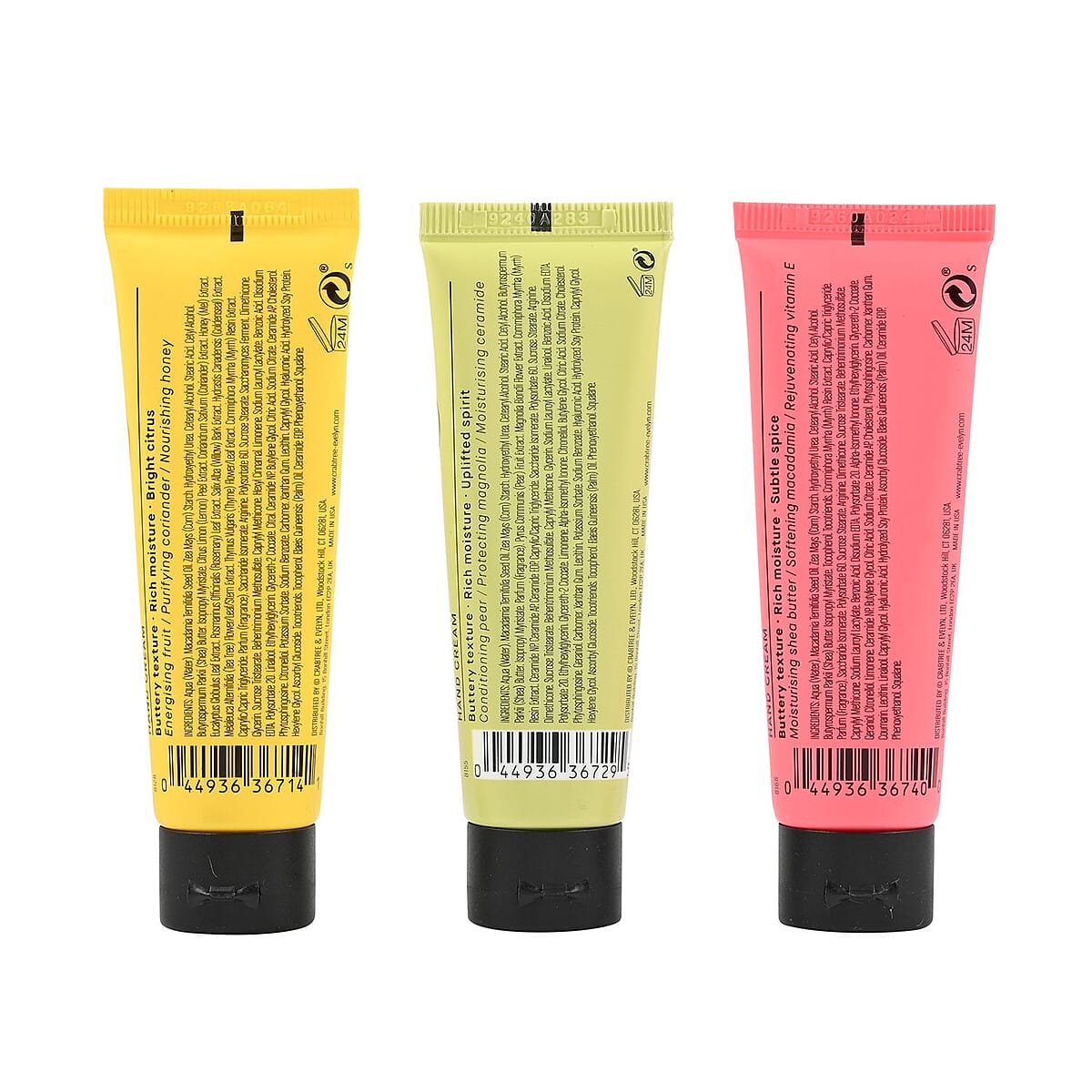 Closeout Crabtree & Evelyn Cult Collection Set of 3 Hand Creams 25ml image number 6