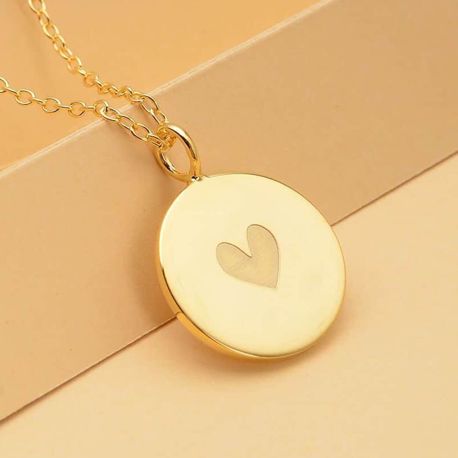 Mother's day jewelry Heart Sign Pendant Necklace (16-18 Inches) in