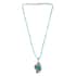 Artisan Crafted Peruvian Opalina and Multi Gemstone Pendant with Beaded Necklace 20 Inches in Sterling Silver 80.10 ctw image number 3