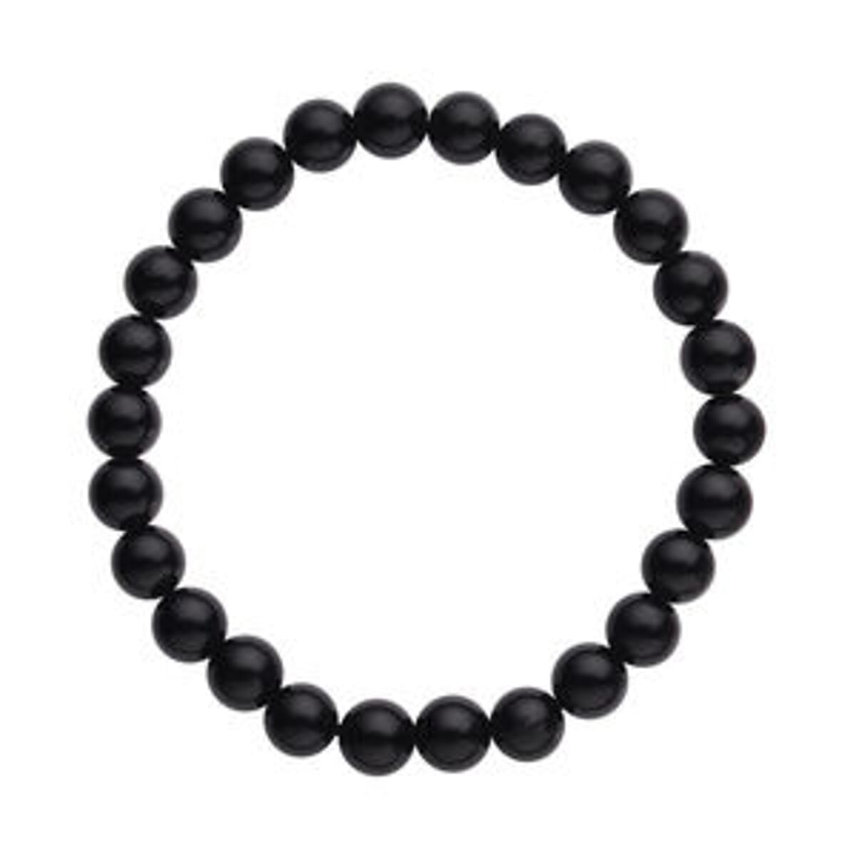 Black Obsidian 104.00 ctw Set Earrings, Bracelet (7.50 In) and Necklace (18-20 Inches) in Stainless Steel image number 4