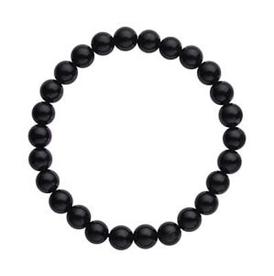 Black Obsidian 104.00 ctw Set Earrings, Bracelet (7.50 In) and Necklace (18-20 Inches) in Stainless Steel
