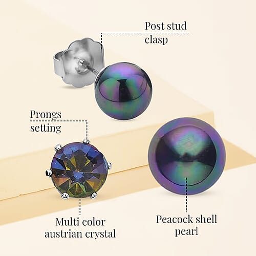 Peacock Shell Pearl - Product card gallery slide 4 (9431469162751)