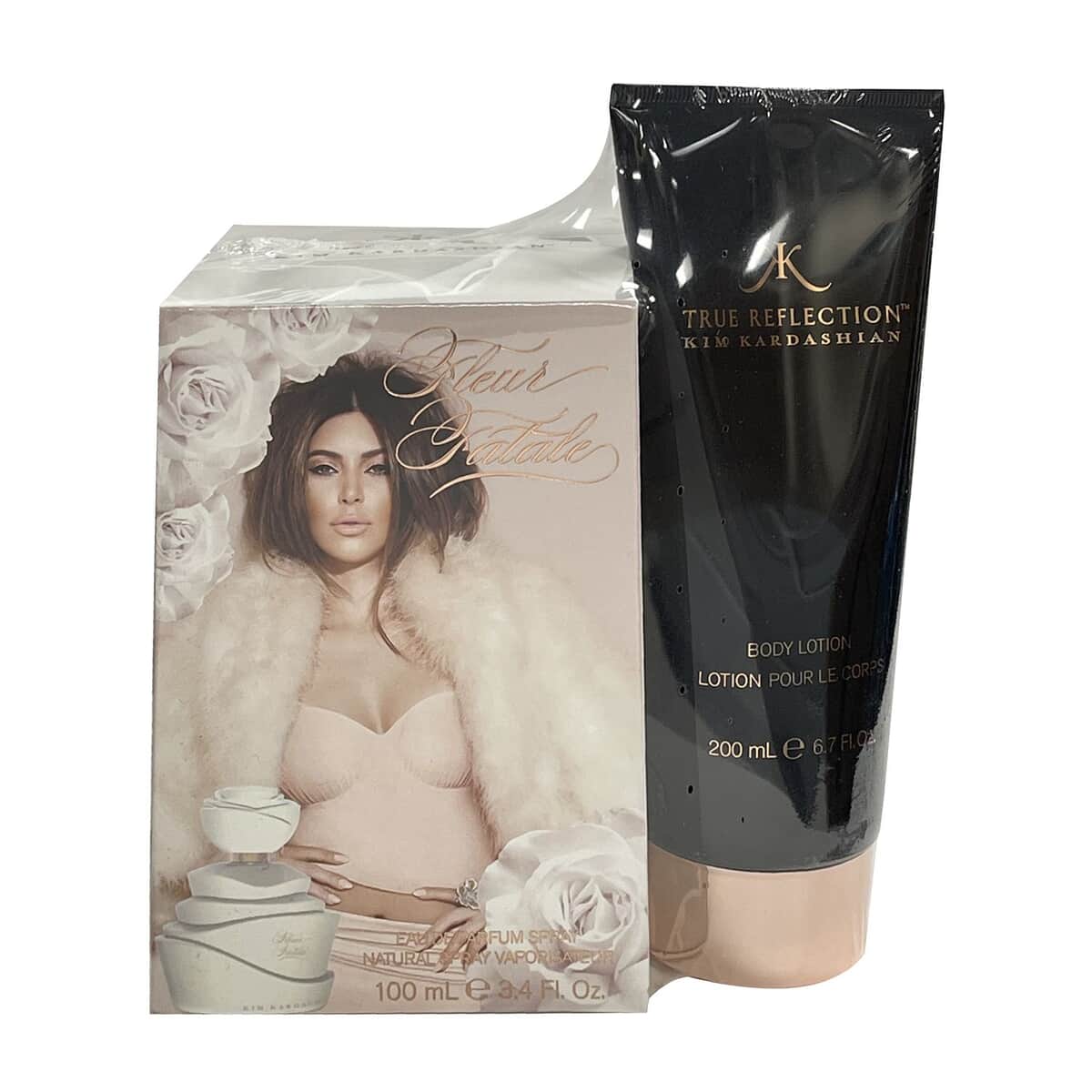 CLOSEOUT Kim K Fleur Fatale Gift Set (Perfume 3.4 oz & Lotion 6.7 oz) image number 0