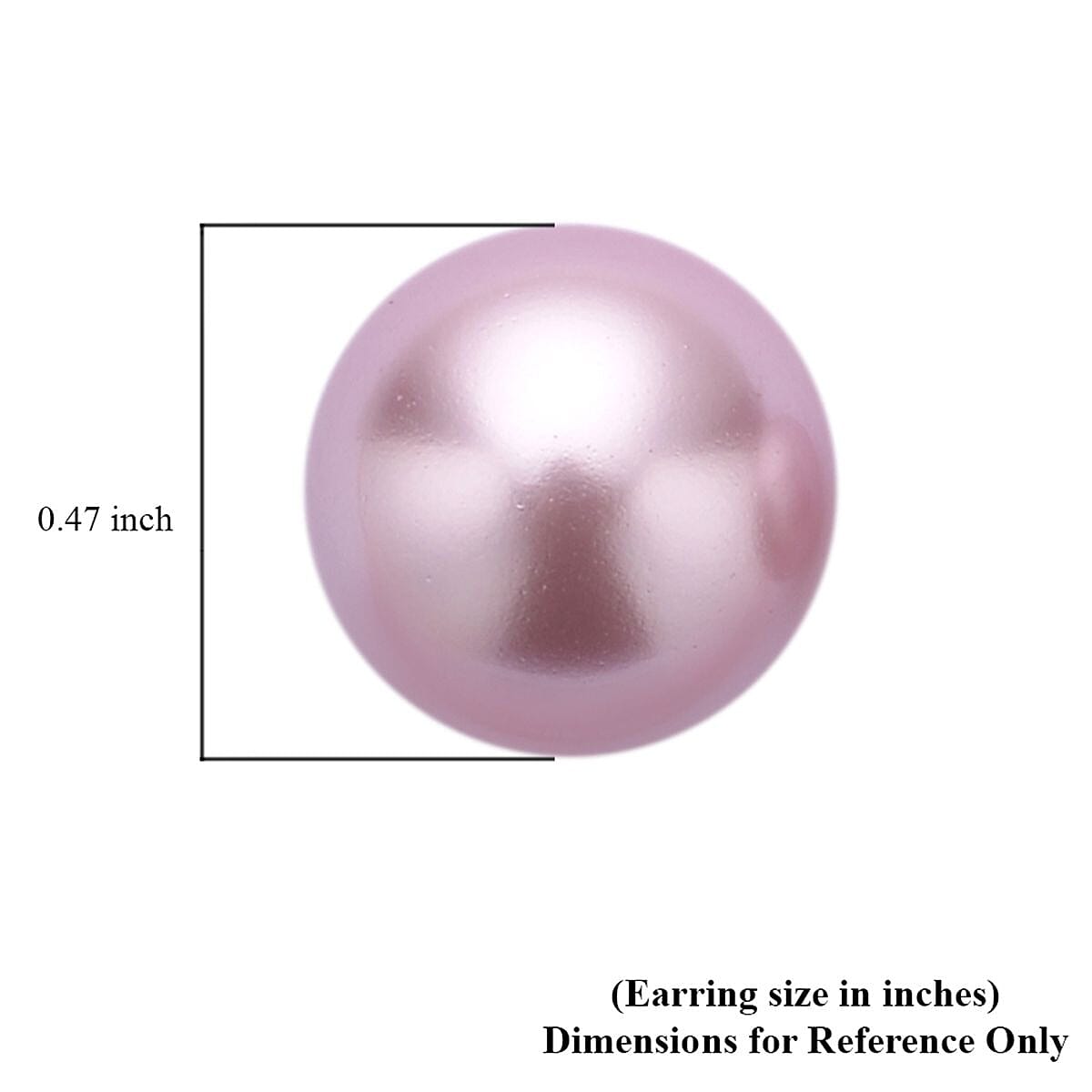 Purple Shell Pearl Stretch Bracelet Stud Earrings In Stainless Steel| Pearl Jewelry Set For Women| Fashion Jewelry Gifts| Solitaire Studs For Women image number 6