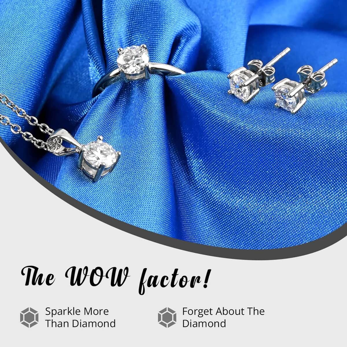 Diamond Padlock Heart Necklace – Moissanite Rings