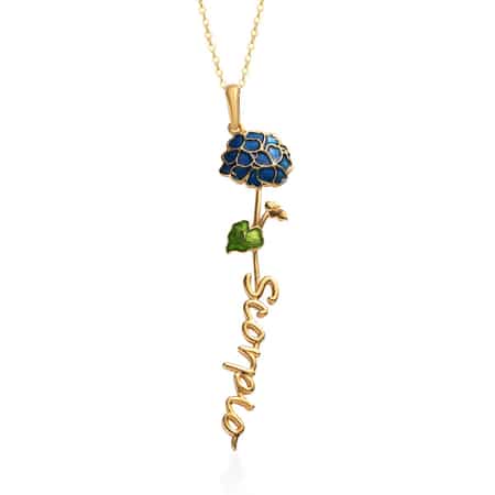 Star Blossom Diamond Flower Pendant Necklace color\/style:plain Gold