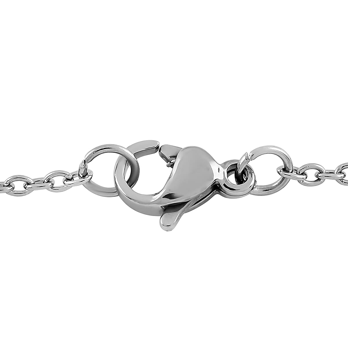 White Freshwater Pearl and Simulated Diamond Floral Pendant Necklace 20 Inches in Rhodium Over Sterling Silver and Stainless Steel 1.00 ctw image number 5