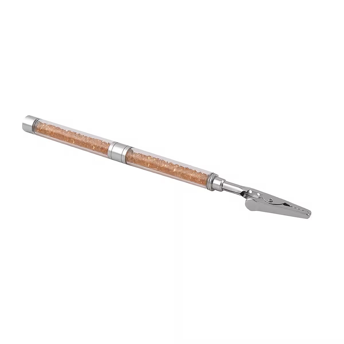 Doorbuster Yellow Color Austrian Crystal Tennis Bracelet (7.50In) and Bracelet Helper in Silvertone image number 9