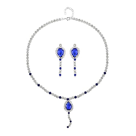 Blue Austrian Crystal - Product card gallery slide 1 (10176526319929)