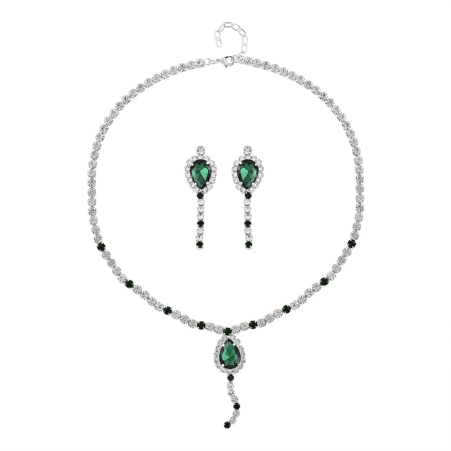 Green Austrian Crystal - Product card gallery slide 1 (9431646896383)